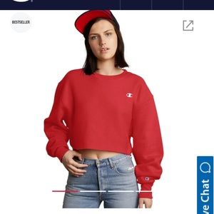 RED CHAMPION CROP👺👺